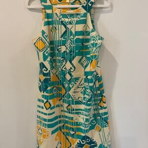 Beautiful Size M Geometric Print Sheath Dress by Aryeh